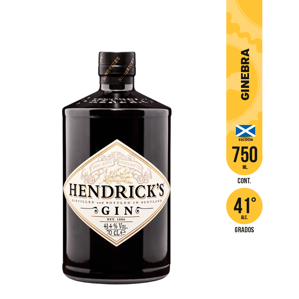 Ginebra Hendricks | 750 ml – Comercial de Licores